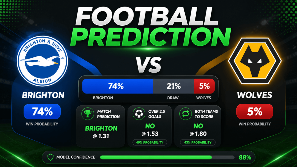 Prediction Brighton vs Wolves | 09.05.2026 | Premier League